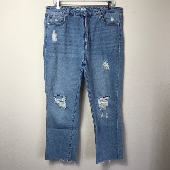 wild fable Denim - Wild Fable High Rise Kick Flare Jeans - size 14